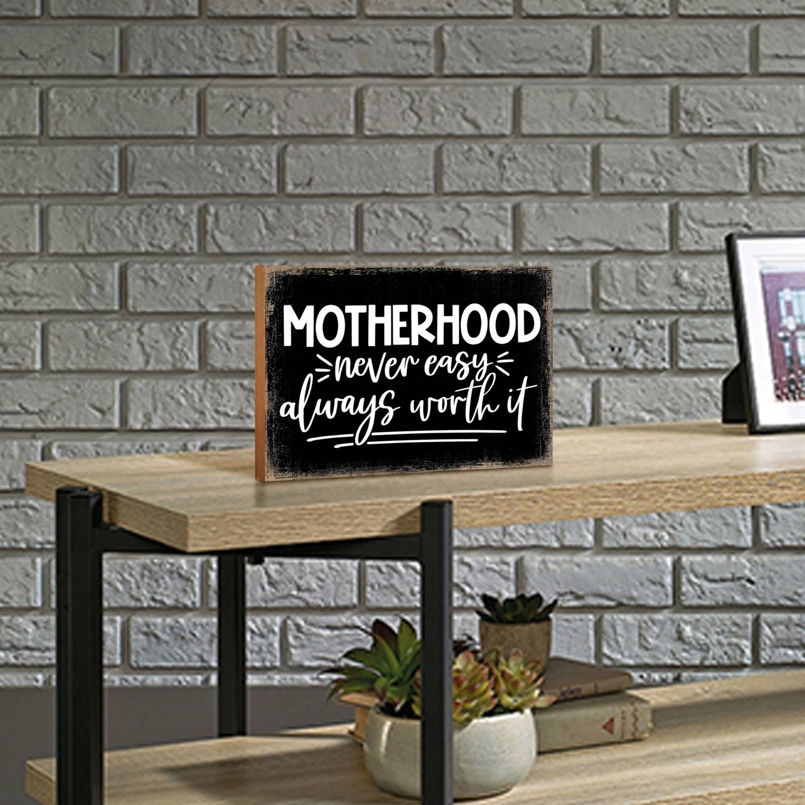 Wooden Shelf and Tabletop Home Decor Gift for Mother’s Day - LifeSong Milestones
