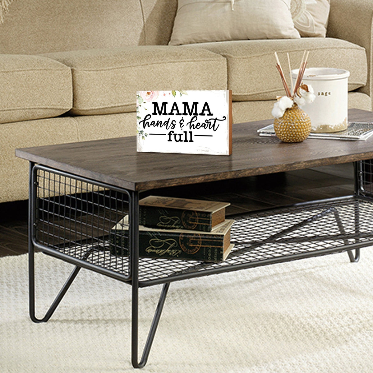 Wooden Shelf and Tabletop Home Decor Gift for Mother’s Day - LifeSong Milestones