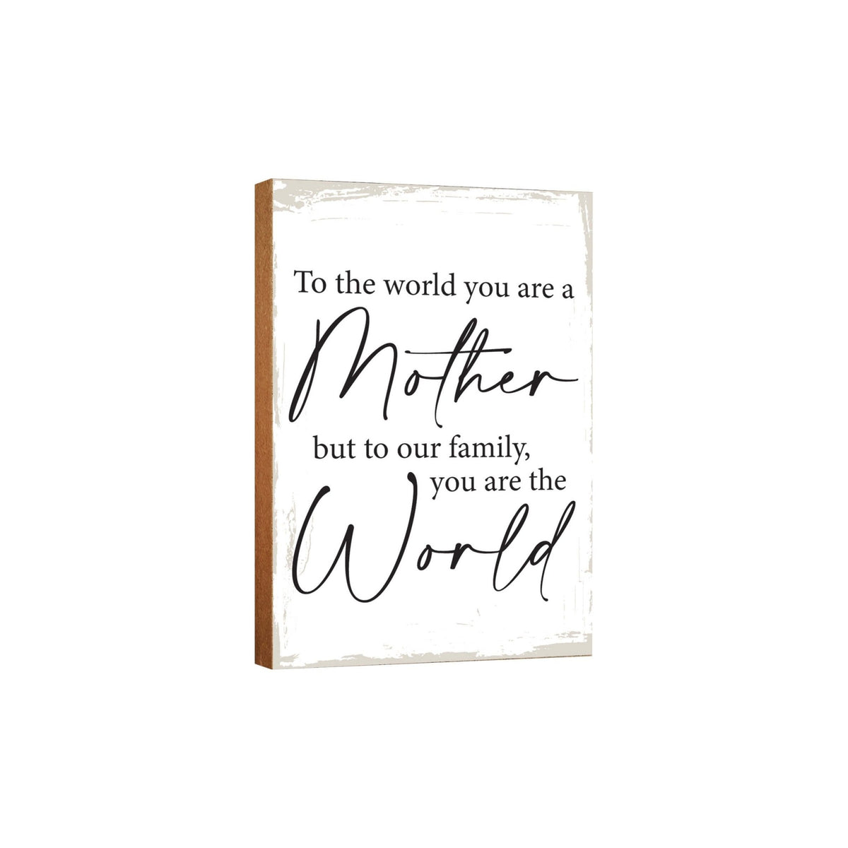 Wooden Shelf and Tabletop Home Decor Gift for Mother’s Day - LifeSong Milestones