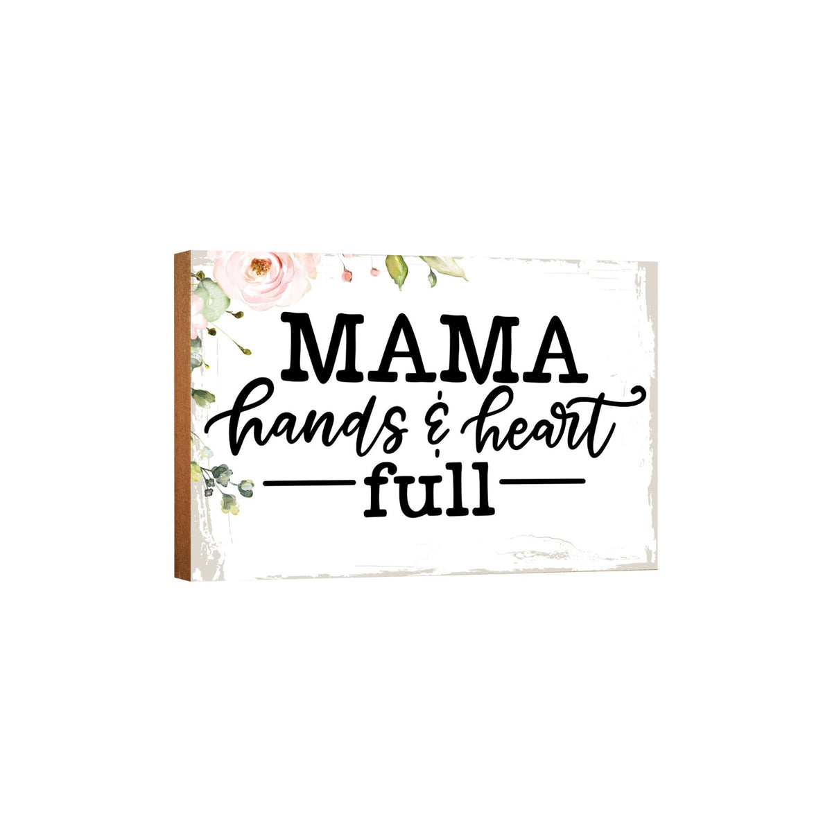 Wooden Shelf and Tabletop Home Decor Gift for Mother’s Day - LifeSong Milestones