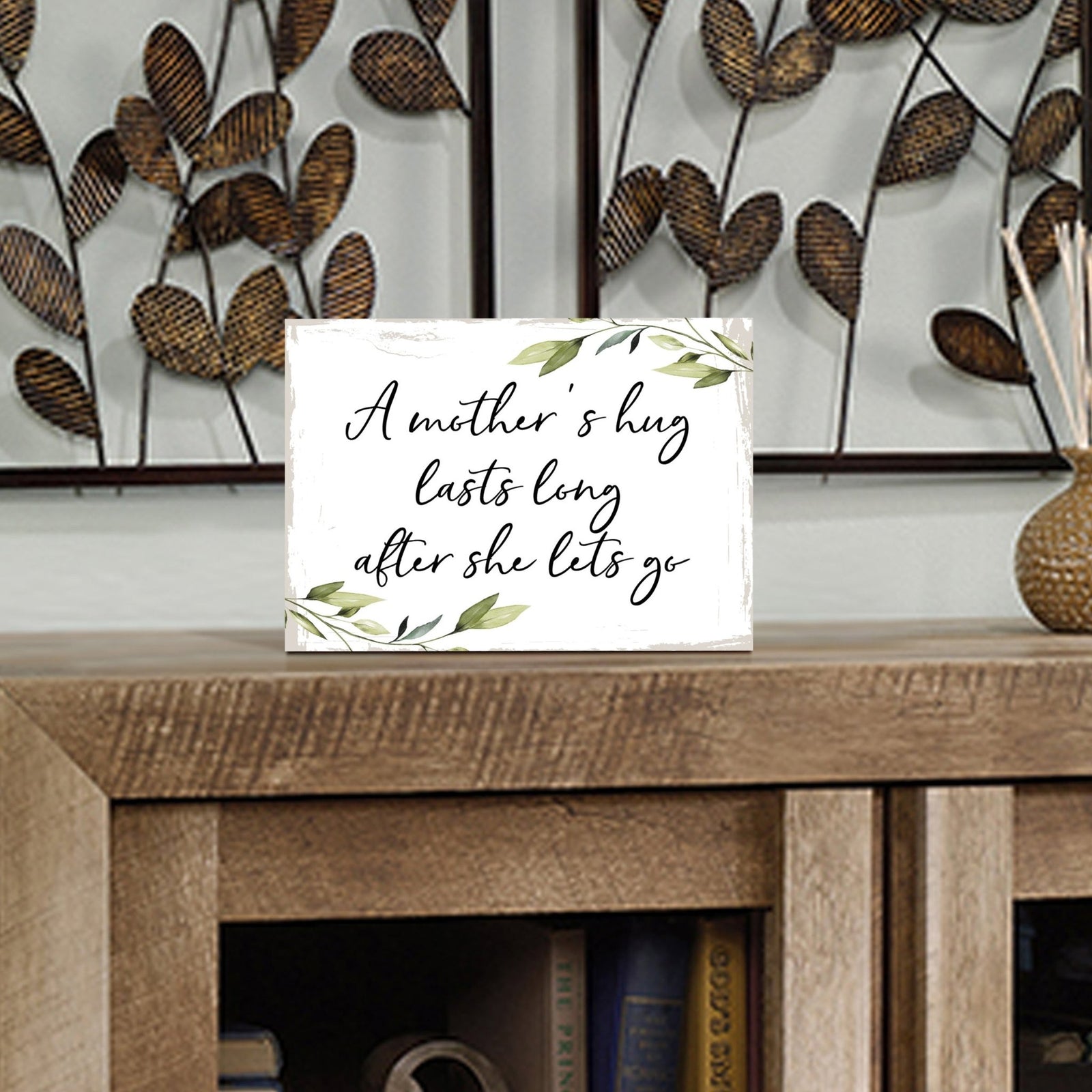 Wooden Shelf and Tabletop Home Decor Gift for Mother’s Day - LifeSong Milestones