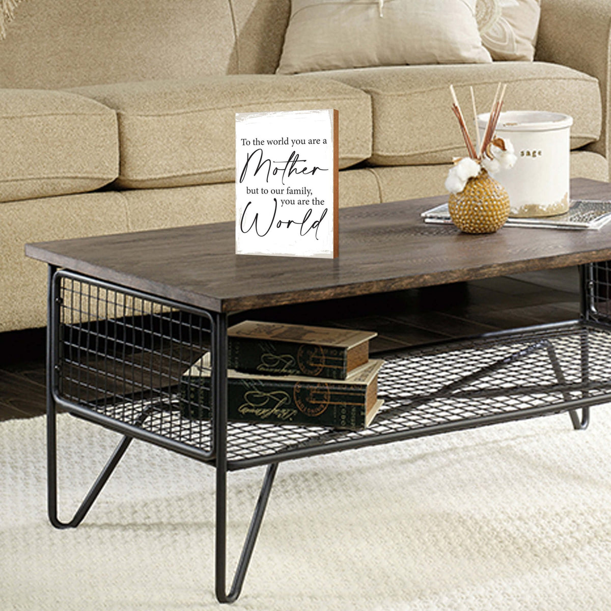 Wooden Shelf and Tabletop Home Decor Gift for Mother’s Day - LifeSong Milestones