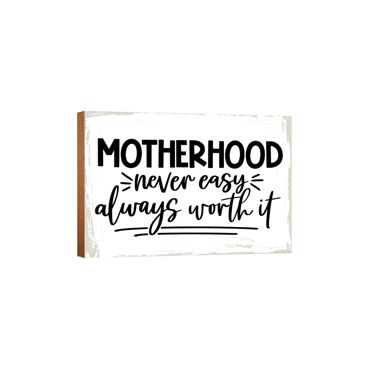 Wooden Shelf and Tabletop Home Decor Gift for Mother’s Day - LifeSong Milestones