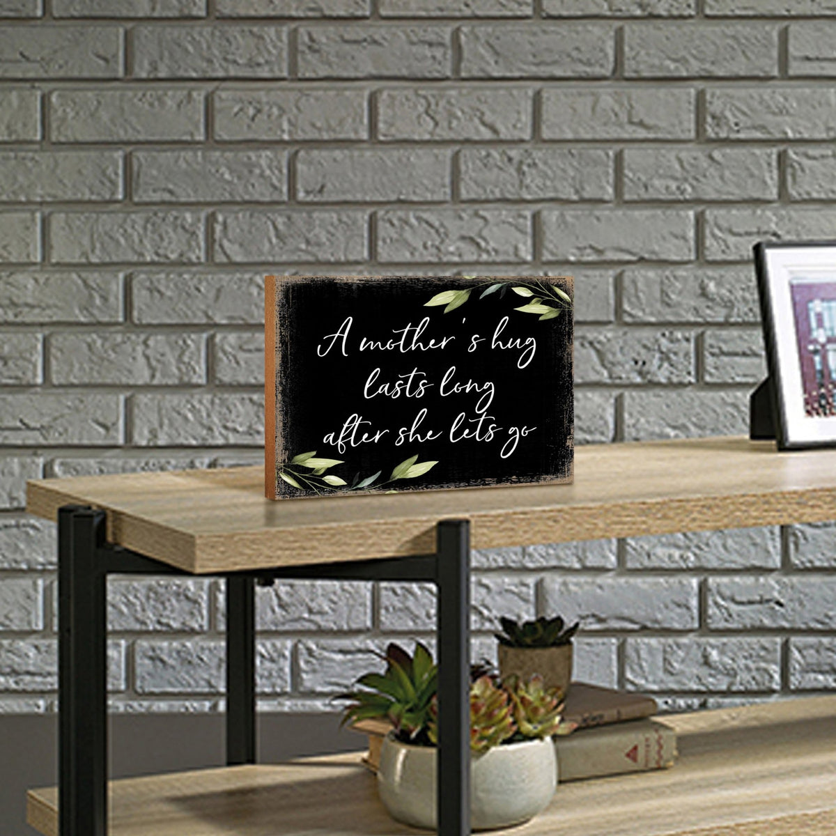 Wooden Shelf and Tabletop Home Decor Gift for Mother’s Day - LifeSong Milestones