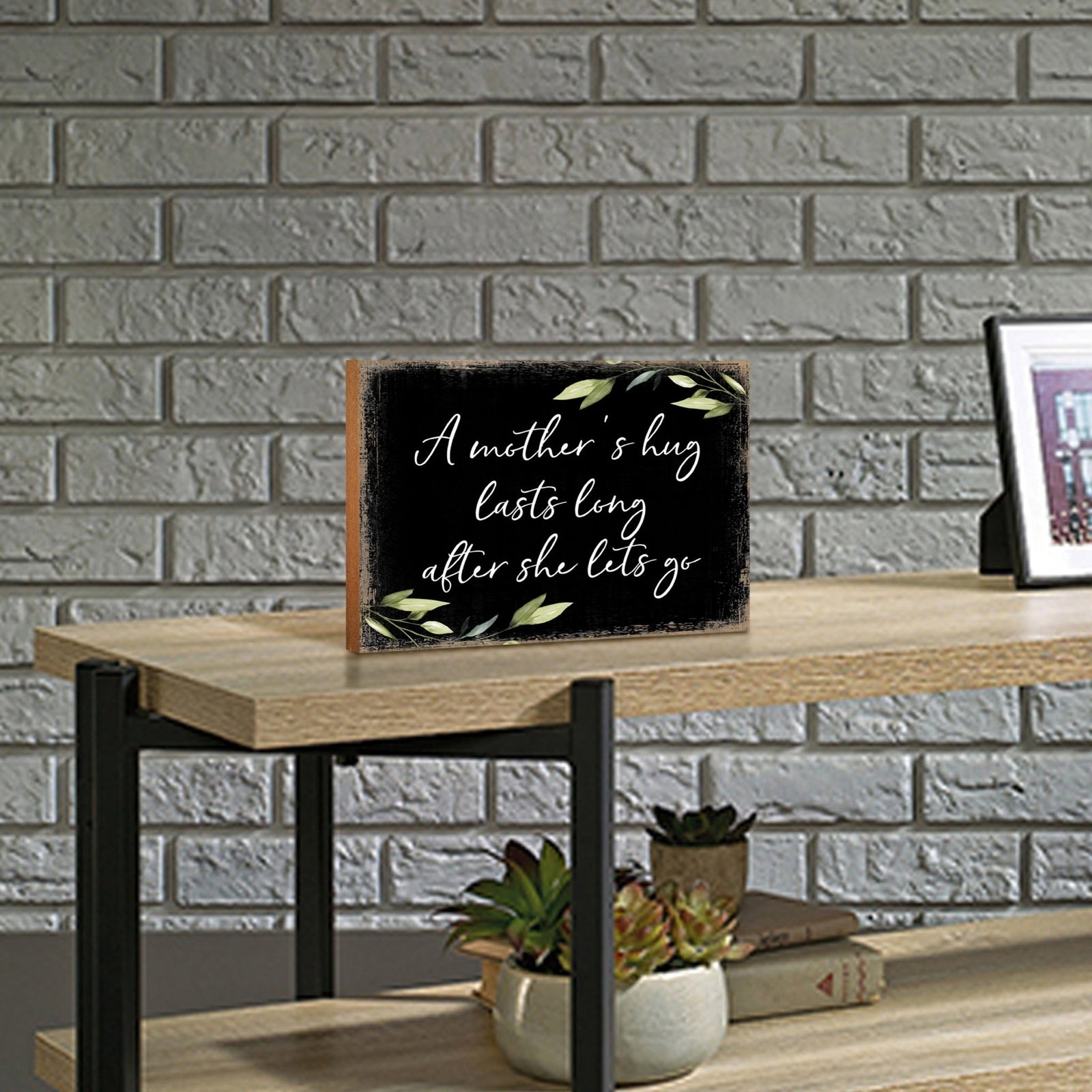 Wooden Shelf and Tabletop Home Decor Gift for Mother’s Day - LifeSong Milestones