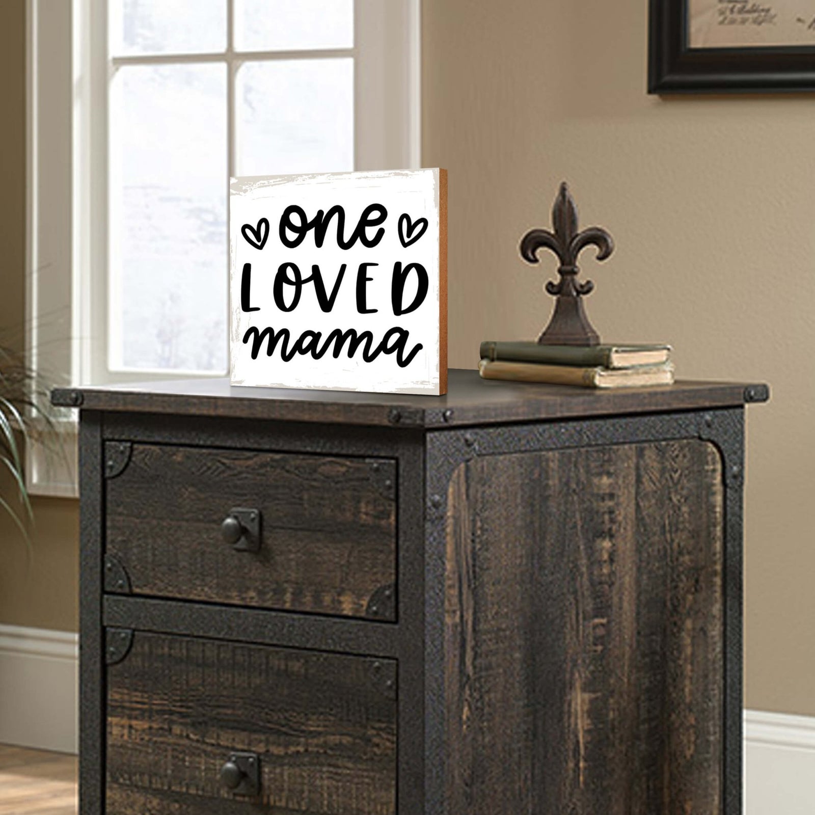 Wooden Shelf Decor and Tabletop Signs Gift for Mother’s Day - LifeSong Milestones