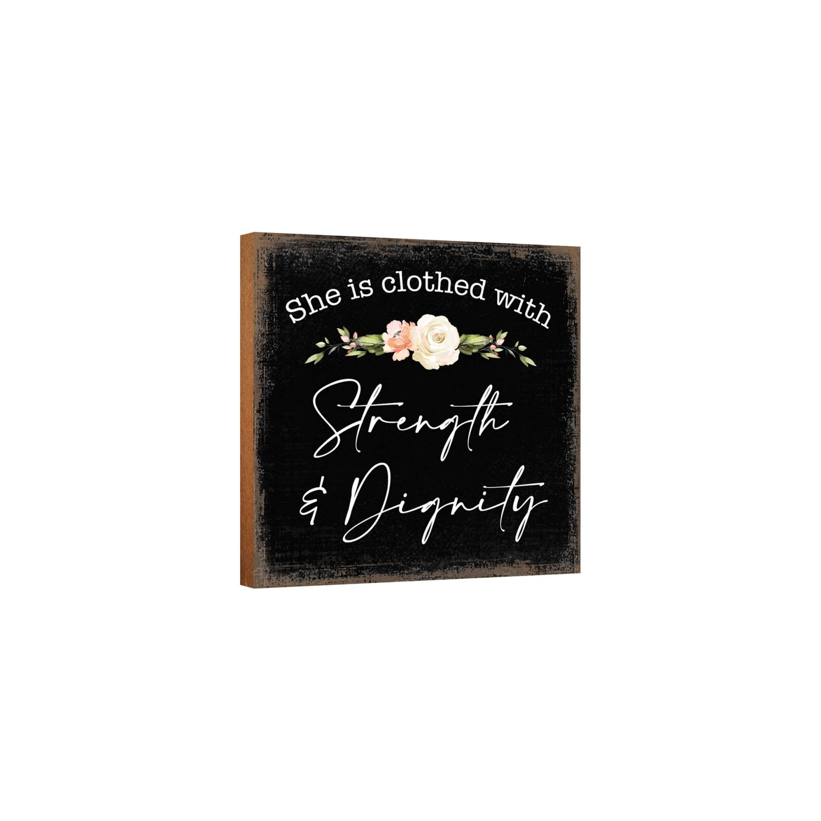 Wooden Shelf Decor and Tabletop Signs Gift for Mother’s Day - LifeSong Milestones