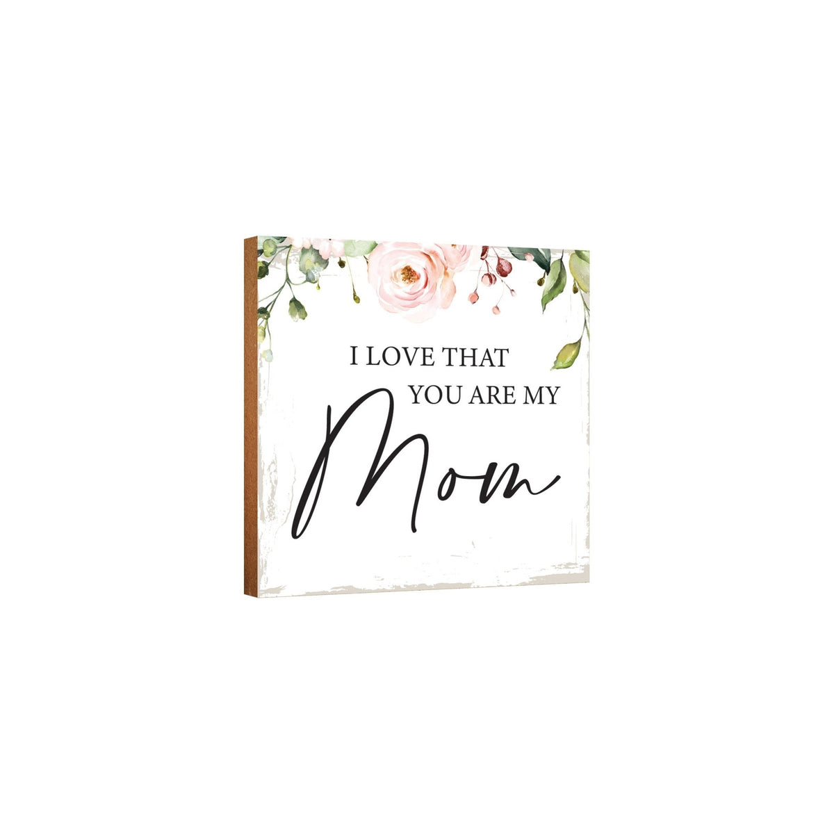 Wooden Shelf Decor and Tabletop Signs Gift for Mother’s Day - LifeSong Milestones