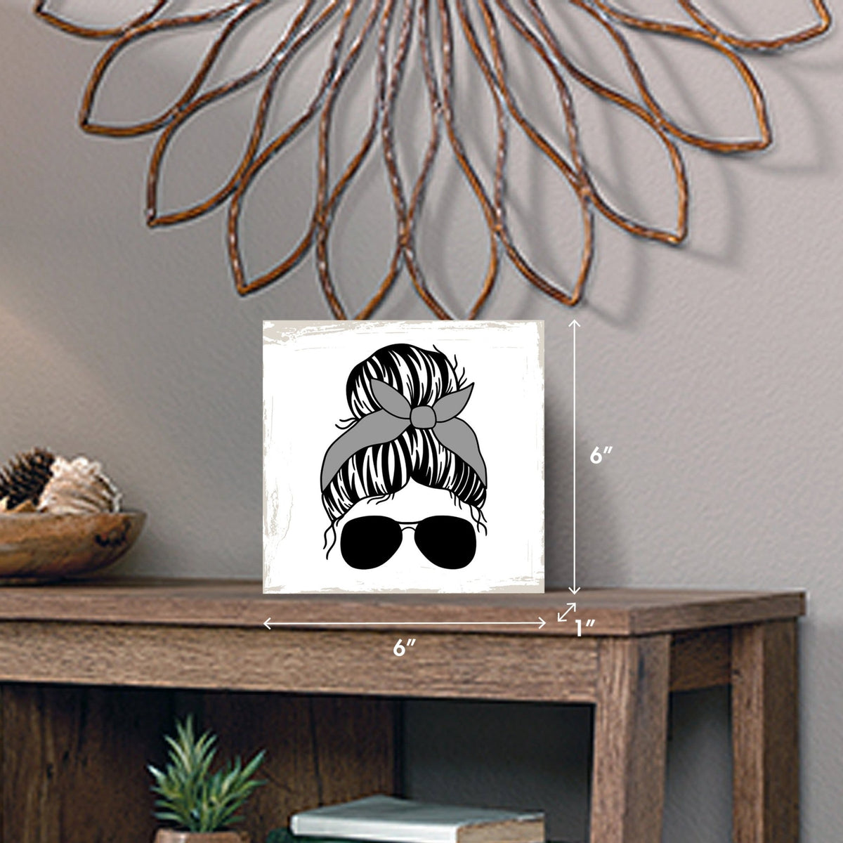 Wooden Shelf Decor and Tabletop Signs Gift for Mother’s Day - LifeSong Milestones