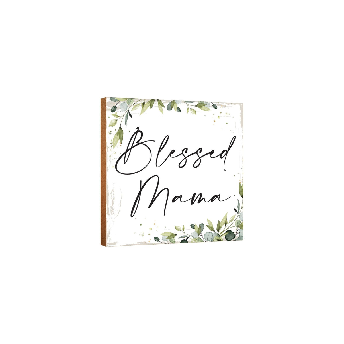 Wooden Shelf Decor and Tabletop Signs Gift for Mother’s Day - LifeSong Milestones