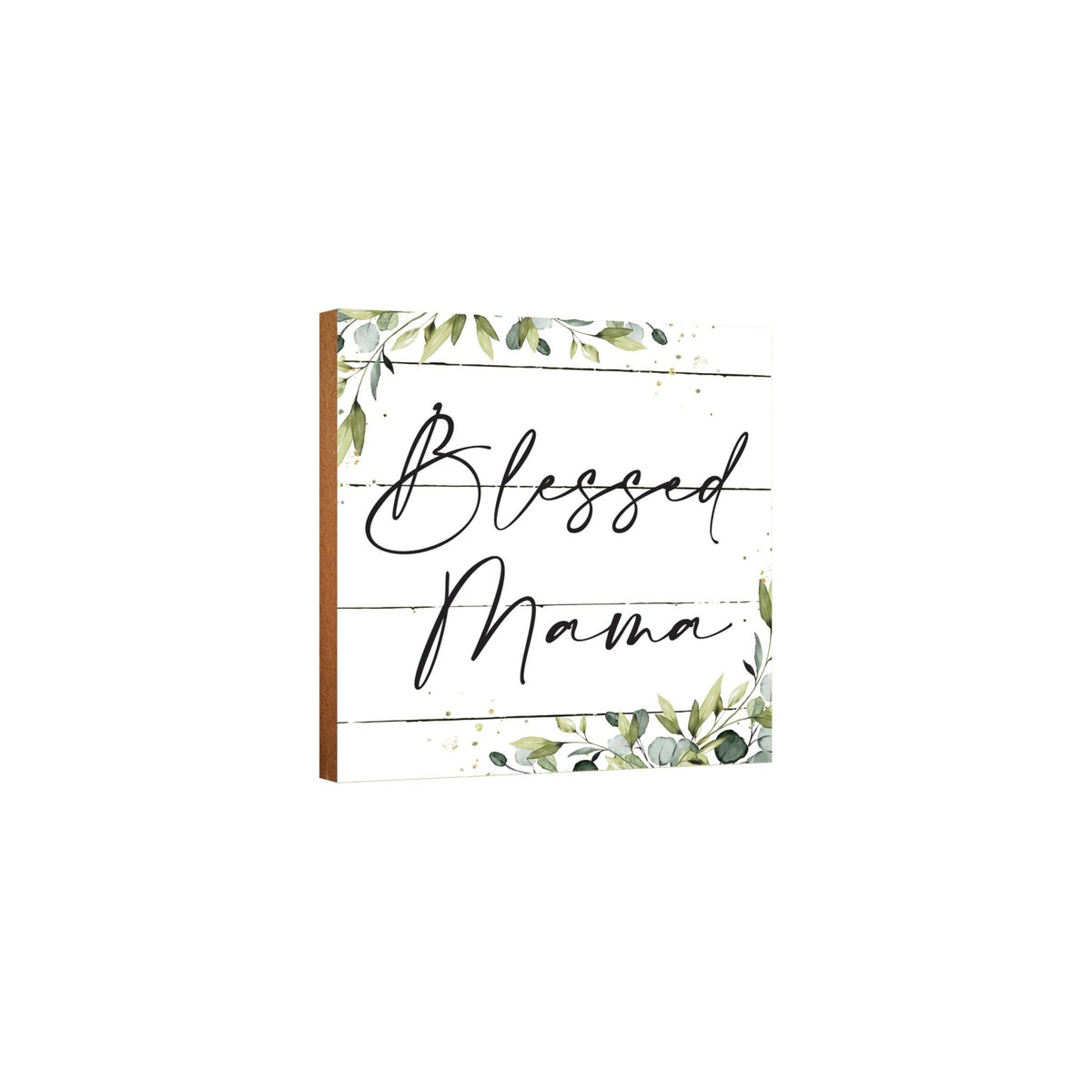 Wooden Shelf Decor and Tabletop Signs Gift for Mother’s Day - LifeSong Milestones