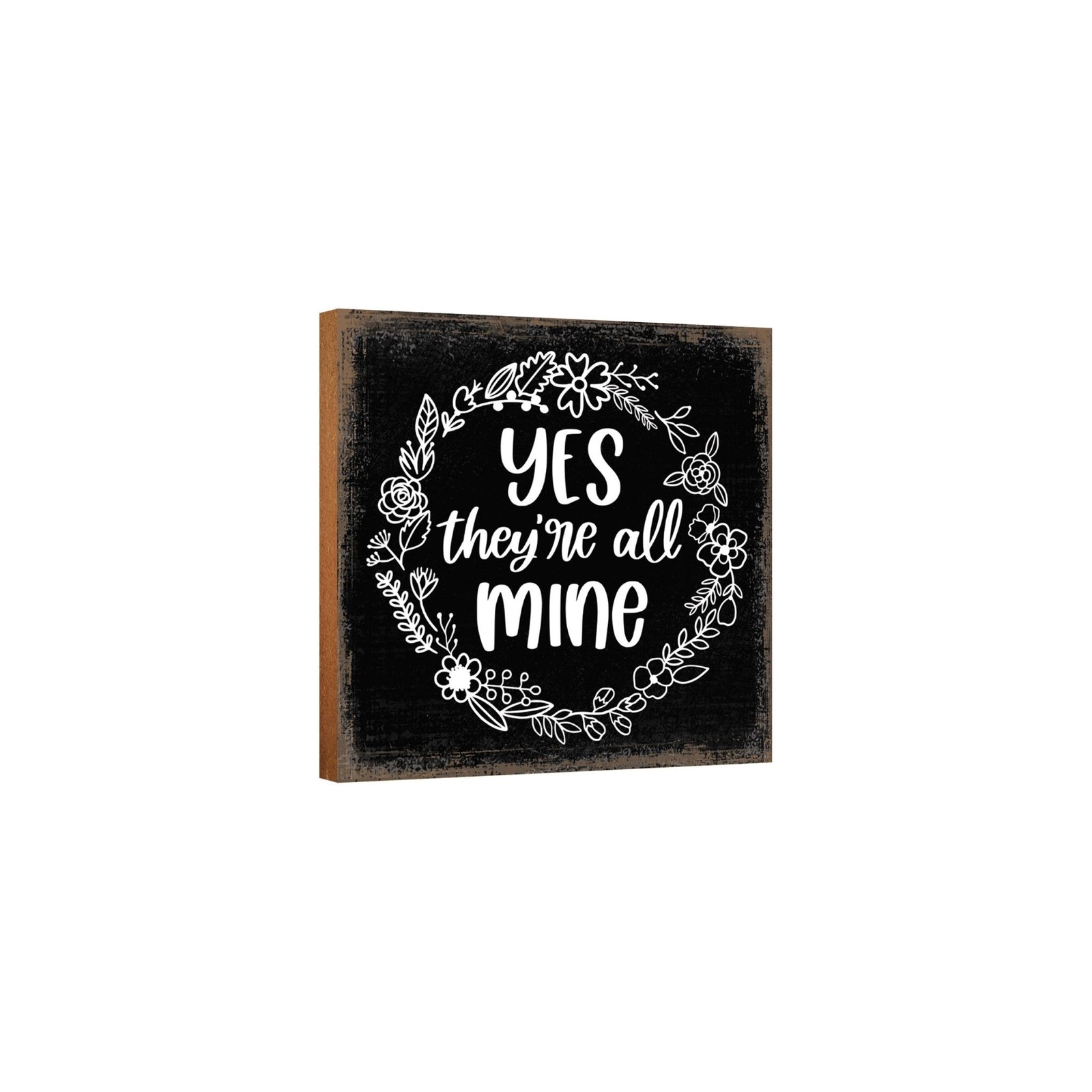 Wooden Shelf Decor and Tabletop Signs Gift for Mother’s Day - LifeSong Milestones