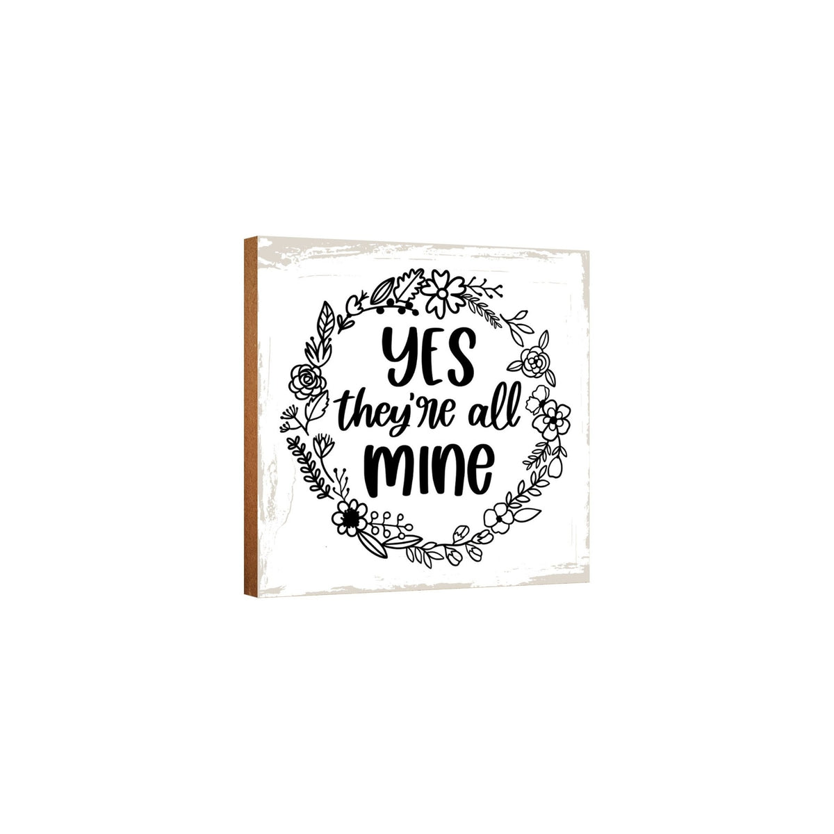 Wooden Shelf Decor and Tabletop Signs Gift for Mother’s Day - LifeSong Milestones