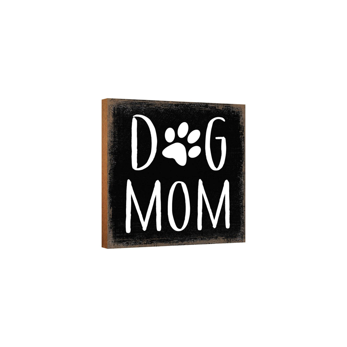 Wooden Shelf Decor and Tabletop Signs with Pet Verses - Dog Mom - LifeSong Milestones