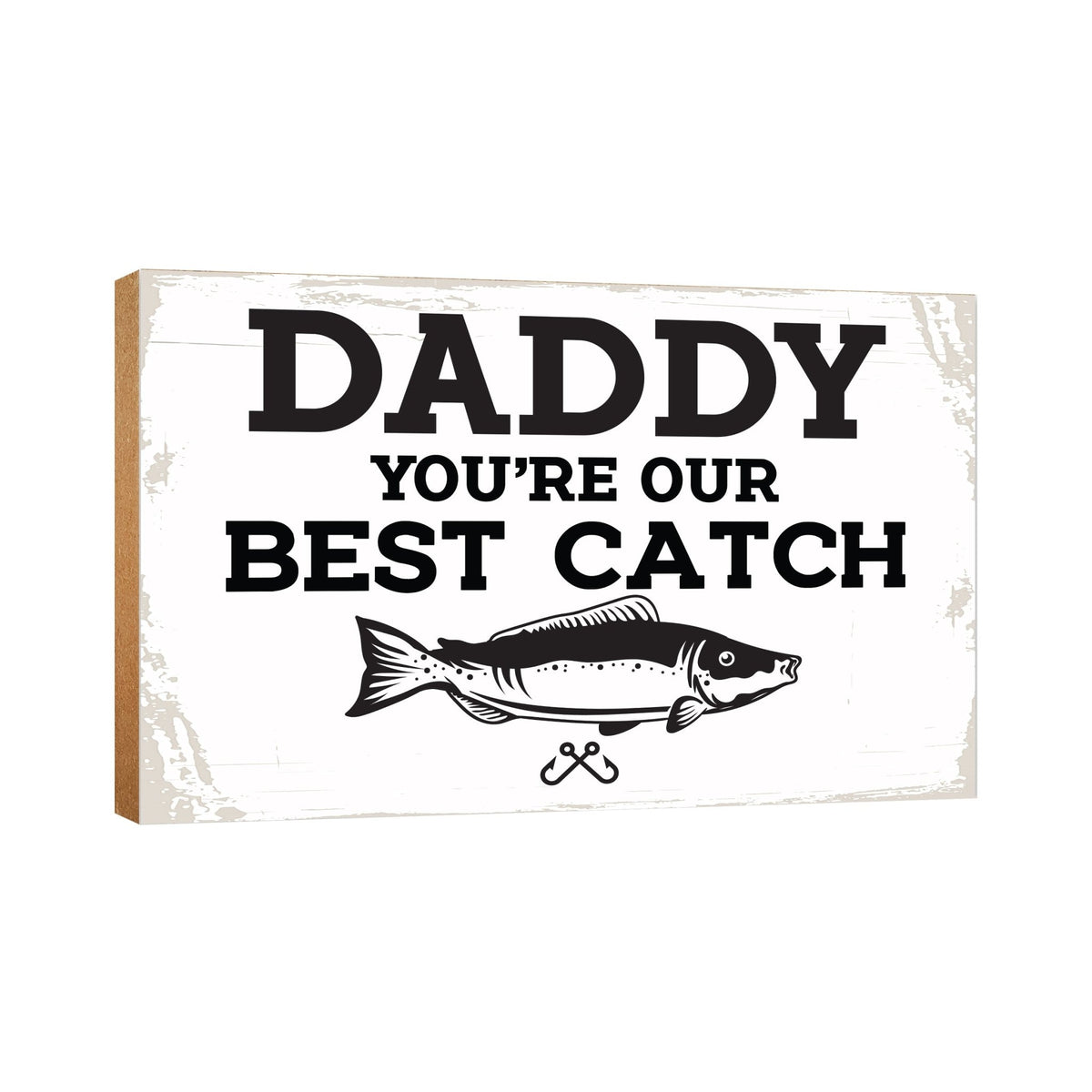 Wooden Tabletop and Unique Shelf Décor Gift for Dad - LifeSong Milestones