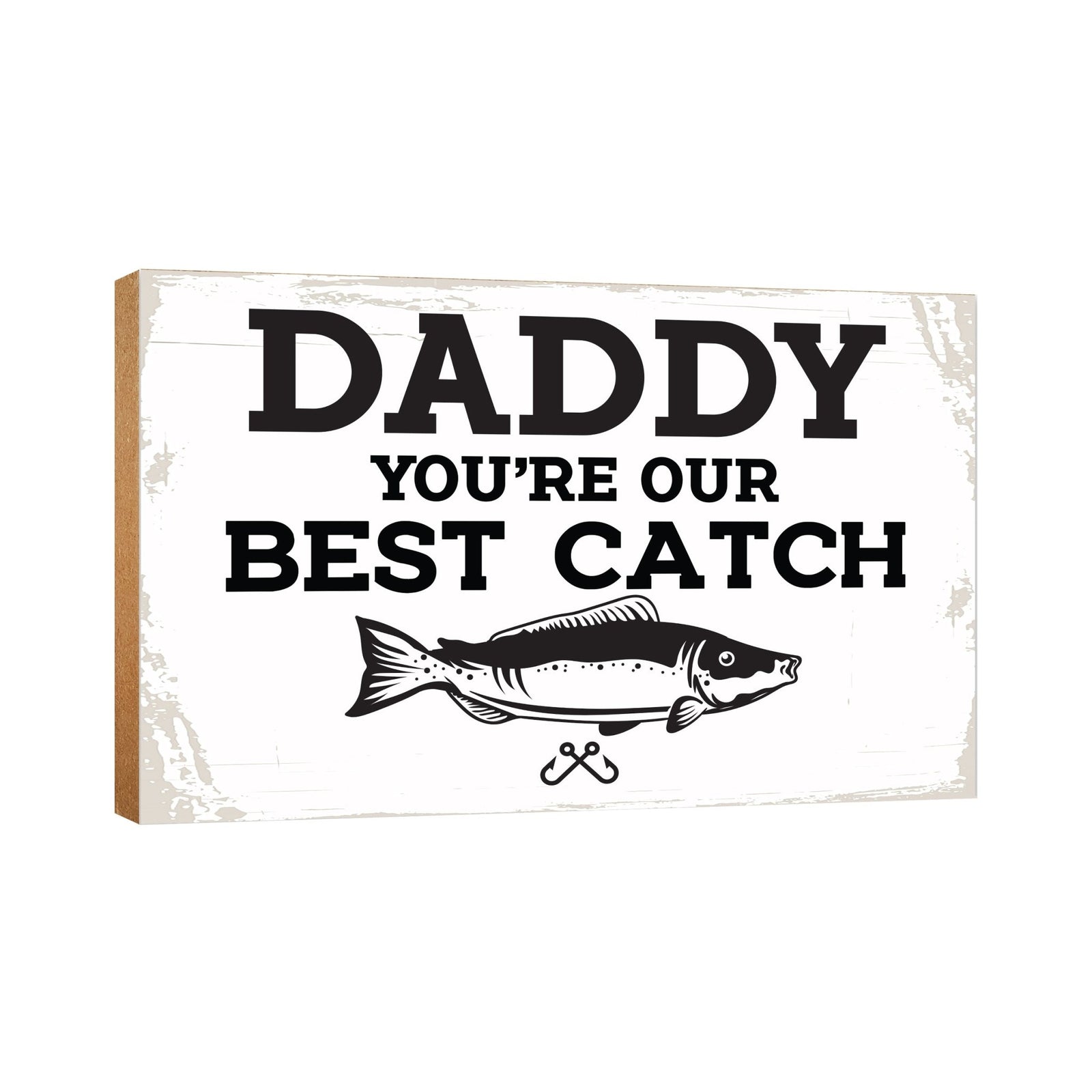 Wooden Tabletop and Unique Shelf Décor Gift for Dad - LifeSong Milestones