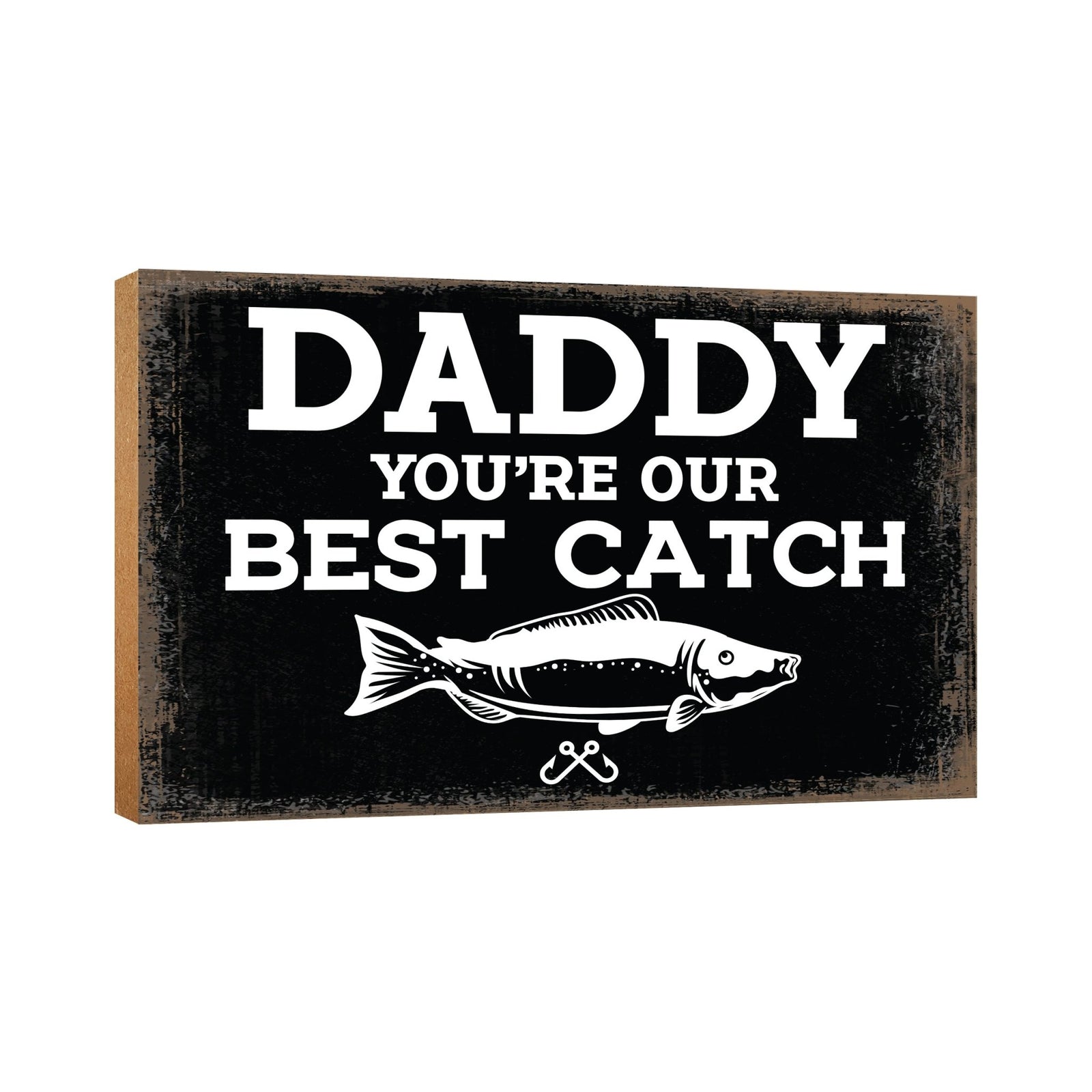 Wooden Tabletop and Unique Shelf Décor Gift for Dad - LifeSong Milestones