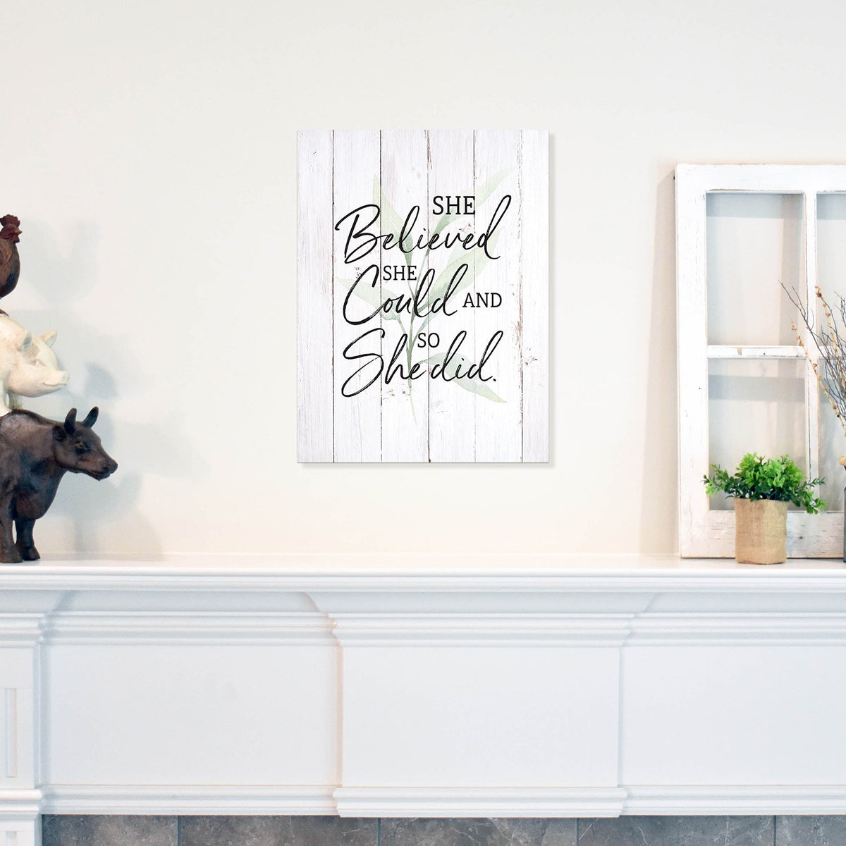 You Are More Beautiful Inspirational Canvas Wall Art Framed Modern Wall Decor Accents Size 30”x 40” - LifeSong Milestones