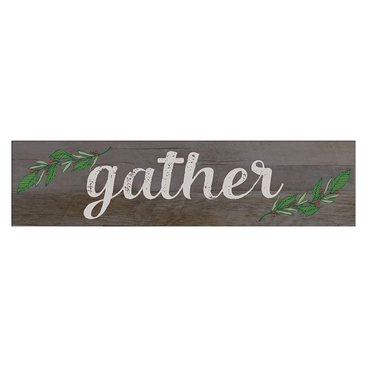 10" x 40" x .0625" Wall Plaque Barnwood Family Home Decoration Signs - LifeSong Milestones
