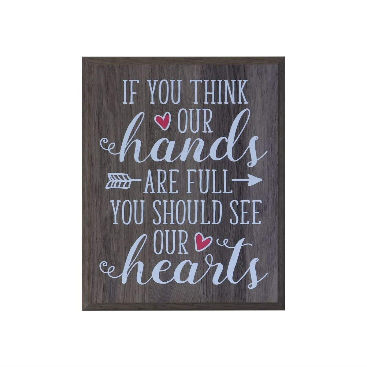 12 x 15 Wall Plaque Decor - If You Think - LifeSong Milestones