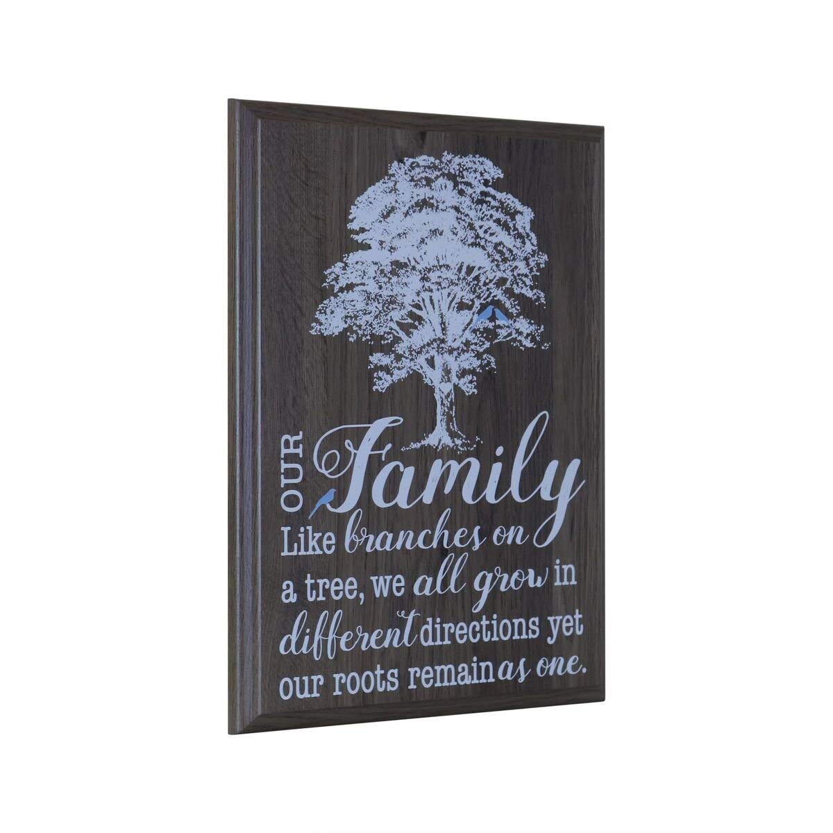 12 x 15 Wall Plaque Decor - Our Family - LifeSong Milestones