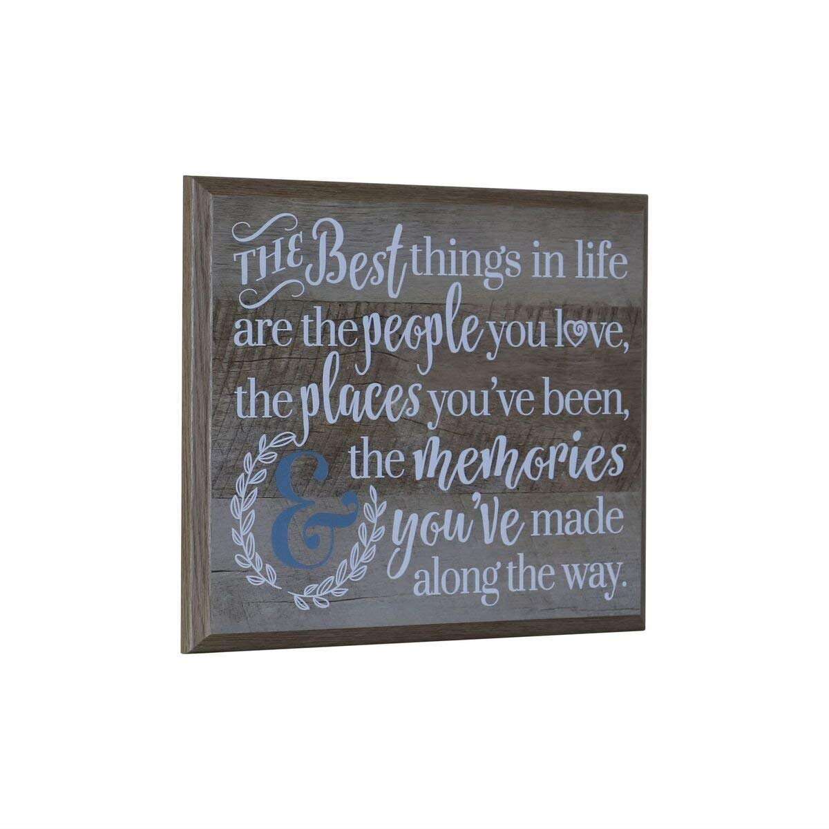 12 x 15 Wall Plaque Decor - The Best Things In Life - LifeSong Milestones