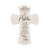 Custom Baby Dedication Wood Wall Cross  - For I Know The Plans - Jeremiah 29:11