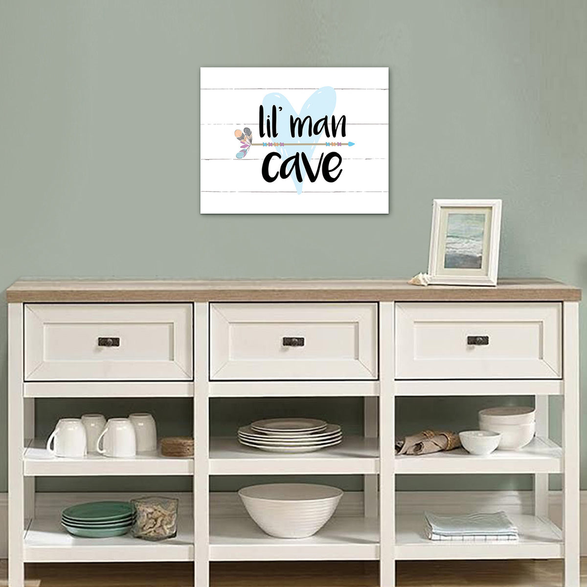 Family Canvas Wall Art Framed Modern Wall Decor Decorative Accents For Wall Ready to Hang for Home Living Room Bedroom Entryway Size 12”x16”