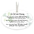 St. Patrick’s Day Irish Everyday Oval Ornament 4x2.5- An Old Irish Blessing