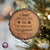 Pet Memorial Wooden Tree Slice Ornament - If Love Could Have Saved You