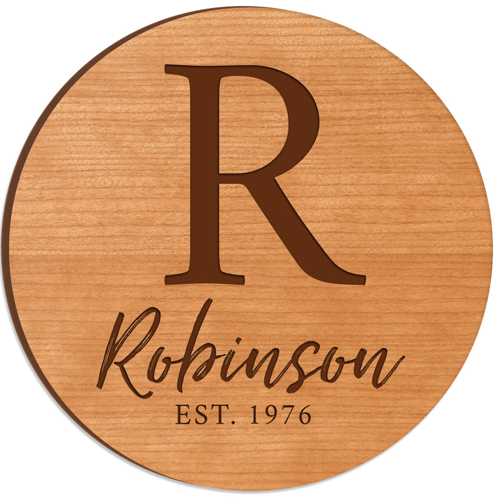 Personalized Monogram Lazy Susan Home Décor - LifeSong Milestones