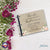 Custom Large Wooden Memorial Guestbook 13.375x10in - Those We Love (Maple)