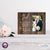 Wooden 8x10 Wedding Picture Frame Holds 4x6 Photo - Dad Of All