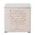 Pet Memorial Keepsake Cremation Urn Box for Dog or Cat - I Held You In My Arms