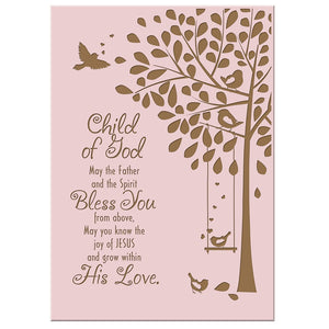 1st Holy Communion Wall Plaque Gift - Child Of God - LifeSong Milestones