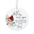 Lifesong Milestones Hanging Memorial Round Ornament Signs for Sympathy Gifts