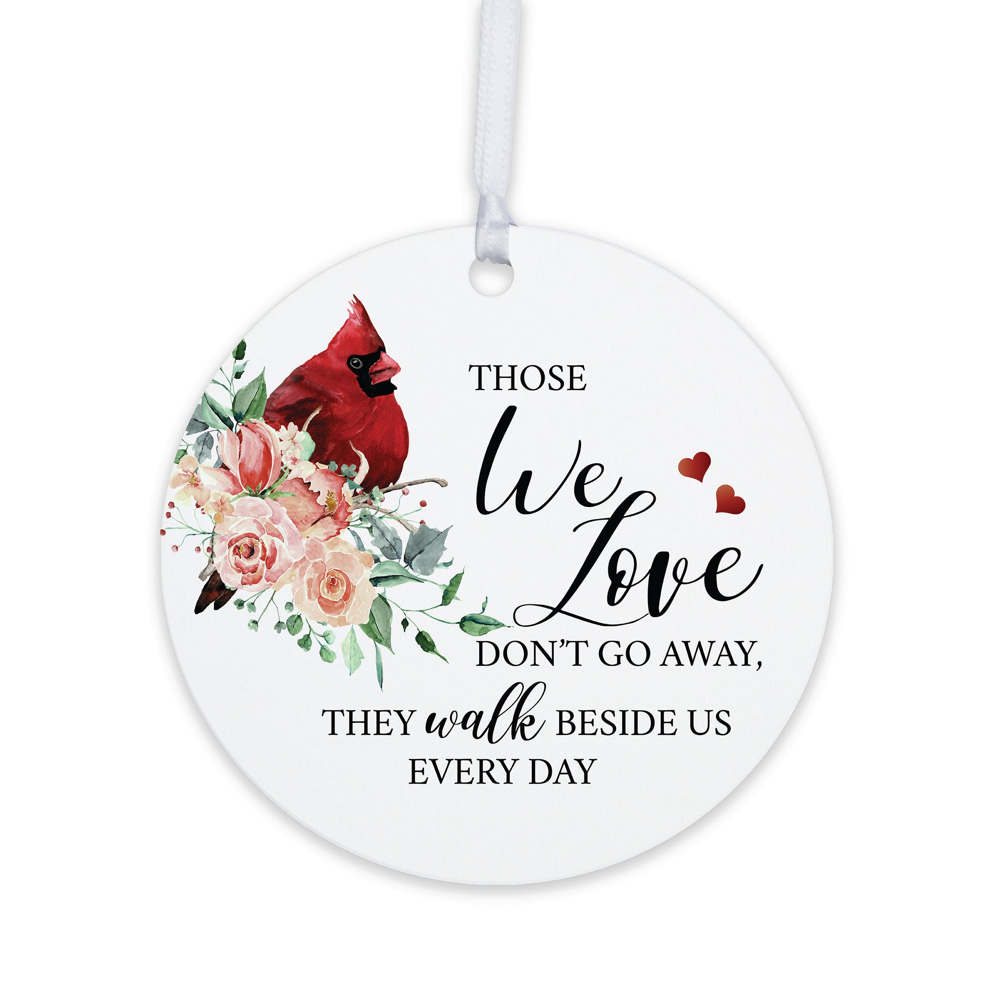 Lifesong Milestones Hanging Memorial Round Ornament Signs for Sympathy Gifts