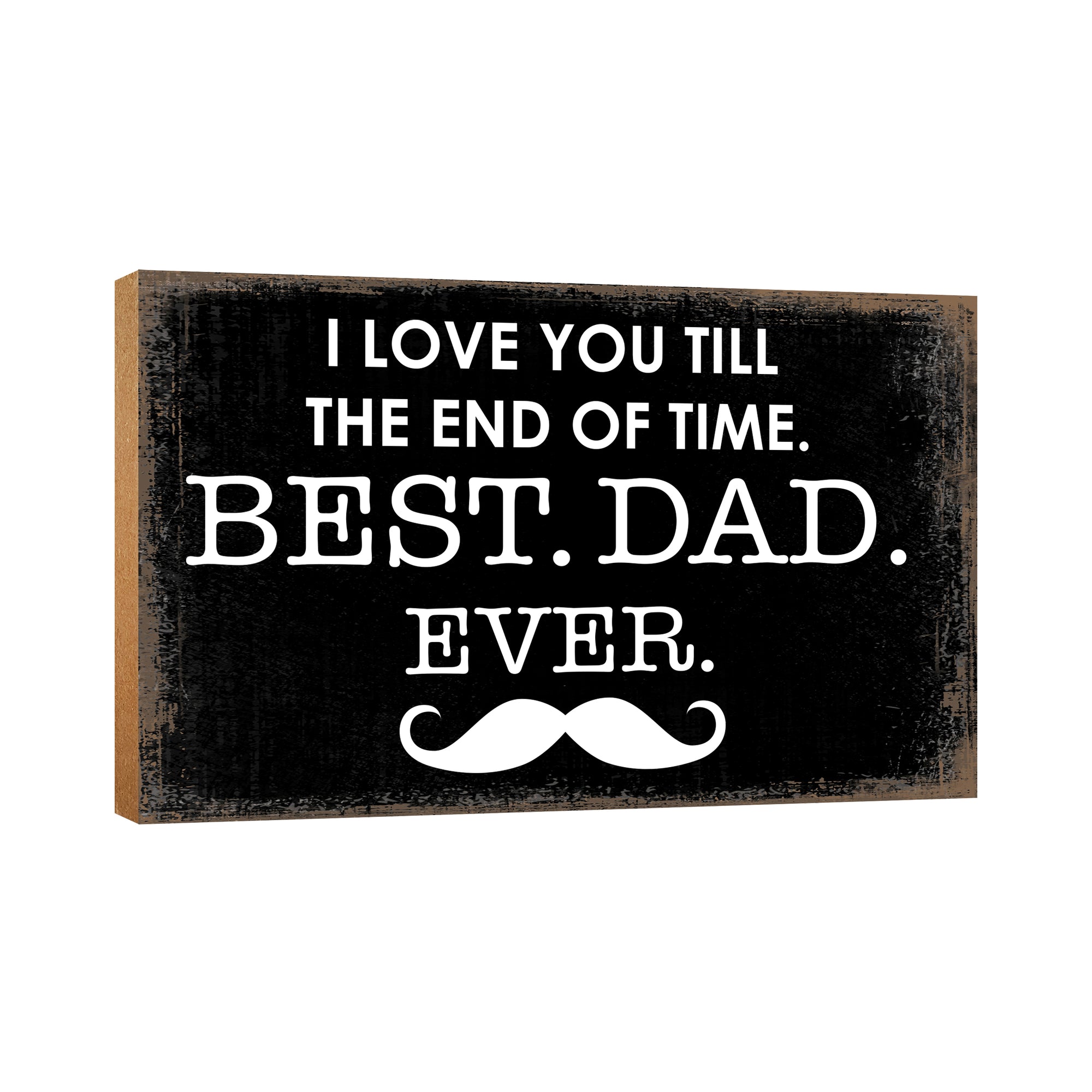 LifeSong Milestones Wooden Unique Shelf Décor and Table top Gift for Dad