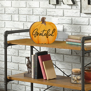 Pumpkin shelf decor Decorative Home Décor - Grateful