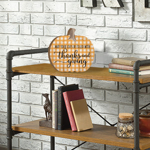 Pumpkin shelf decor Decorative Home Décor - May Your Lives