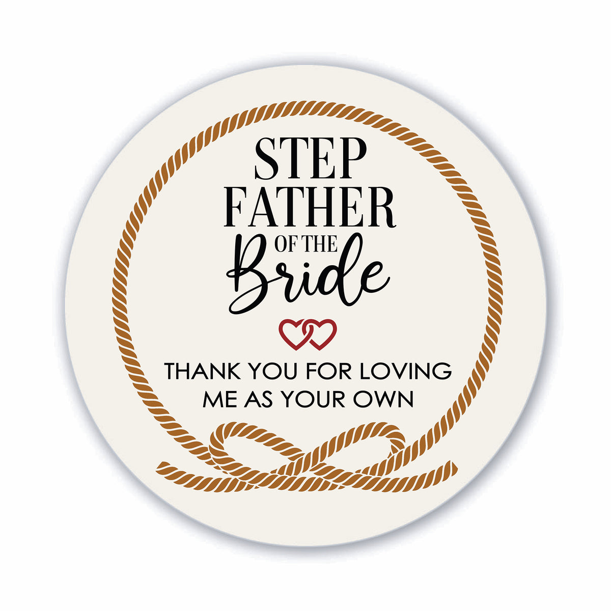 Modern Refrigerator Magnet Gift for Stepdad - Best Bonus Dad