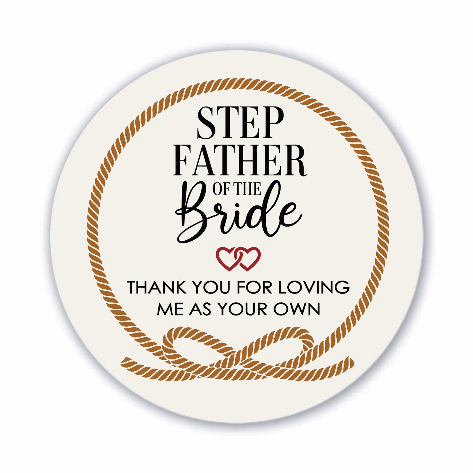 Modern Refrigerator Magnet Gift for Stepdad - Best Bonus Dad