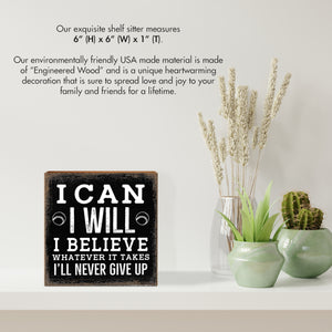 A beautiful blend of rustic décor and inspirational design, perfect for any space in your home.