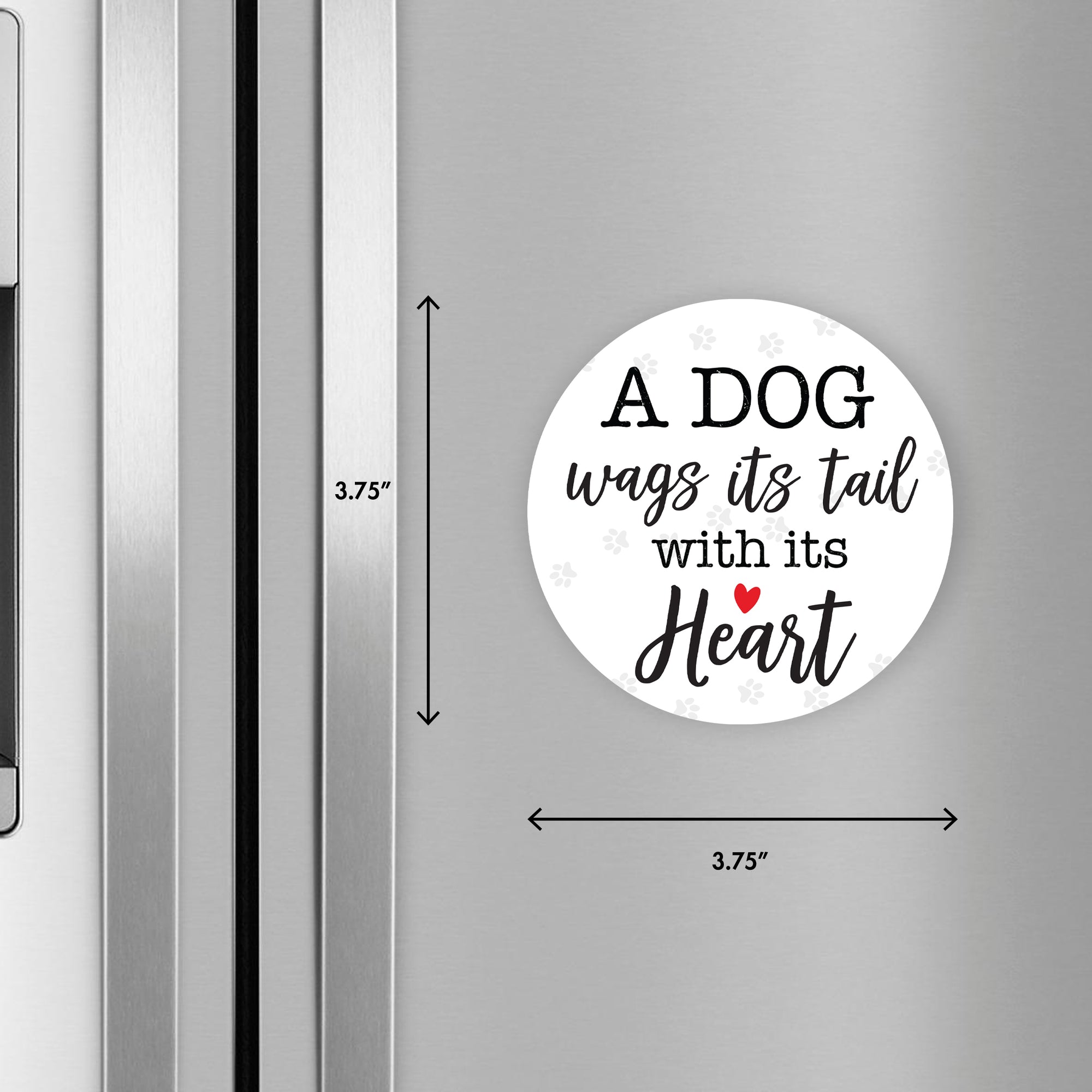 Refrigerator Magnet Perfect Gift Idea For Pet Owners - A  Dog Wags