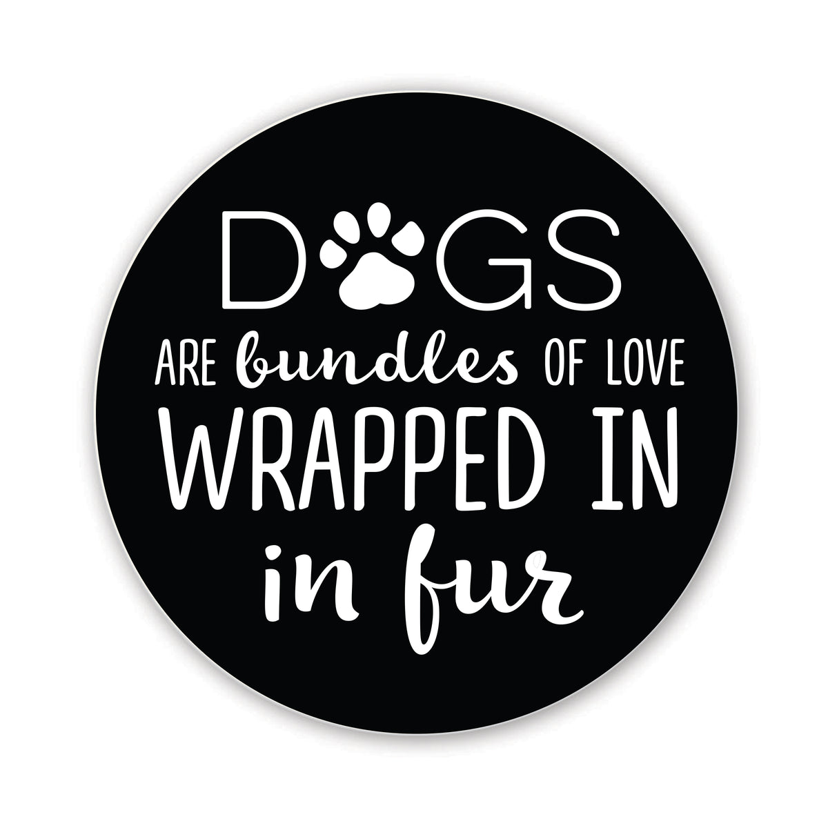 Refrigerator Magnet Perfect Gift Idea For Pet Owners - Dogs Are Bundles Of Love