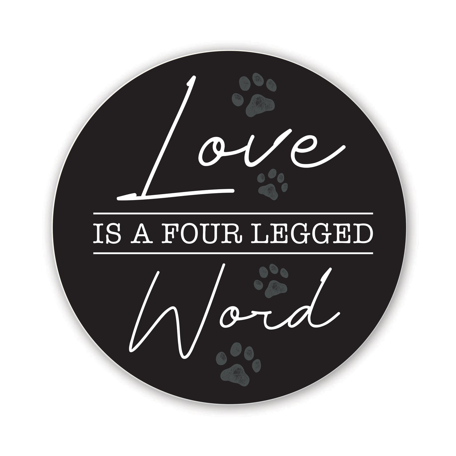 Refrigerator Magnet Perfect Gift Idea For Pet Owners - Love Is Four Legged