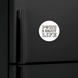 Refrigerator Magnet Perfect Gift Idea For Pet Owners - Paws & Enjoy Life