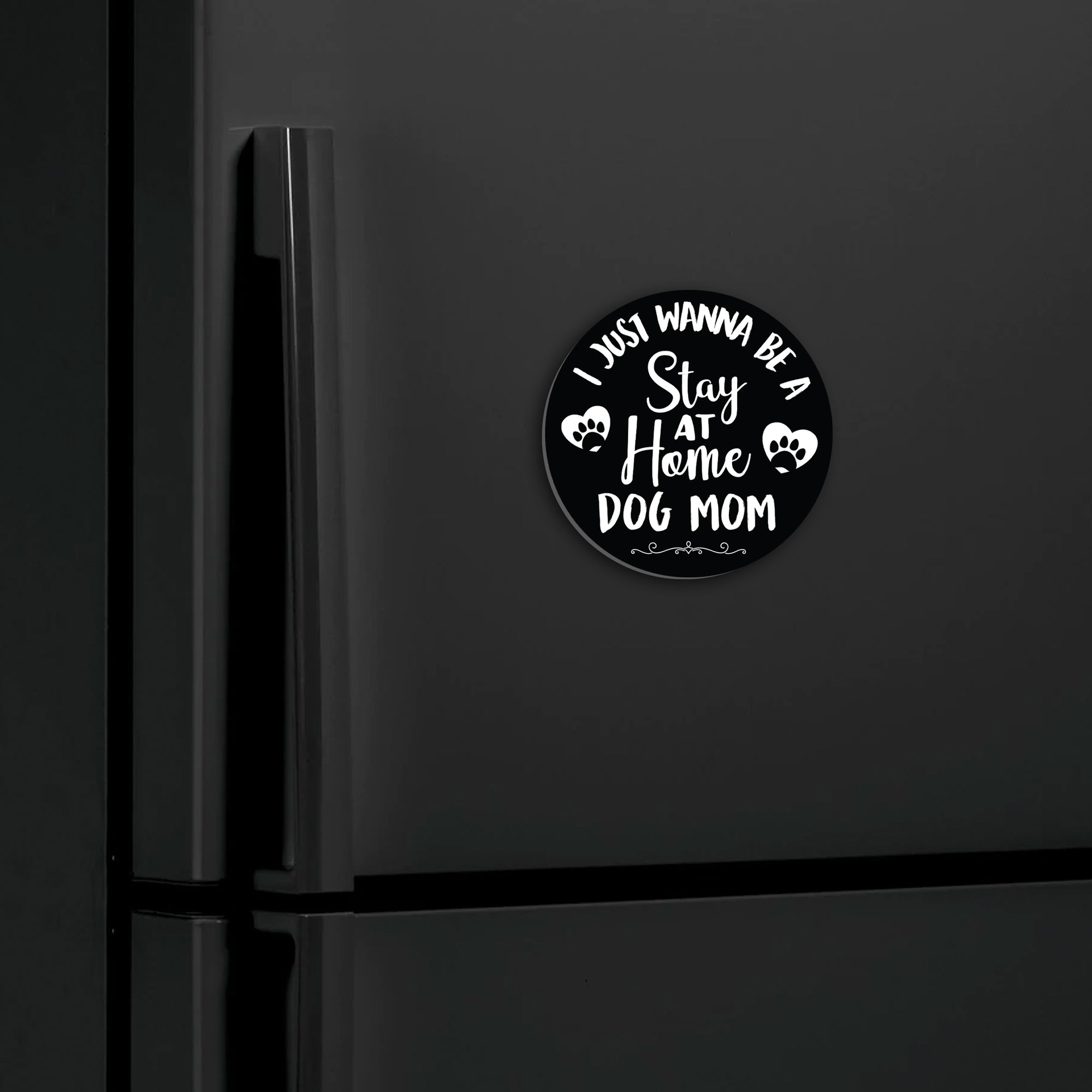 Refrigerator Magnet Perfect Gift Idea For Pet Owners - Stay At Home
