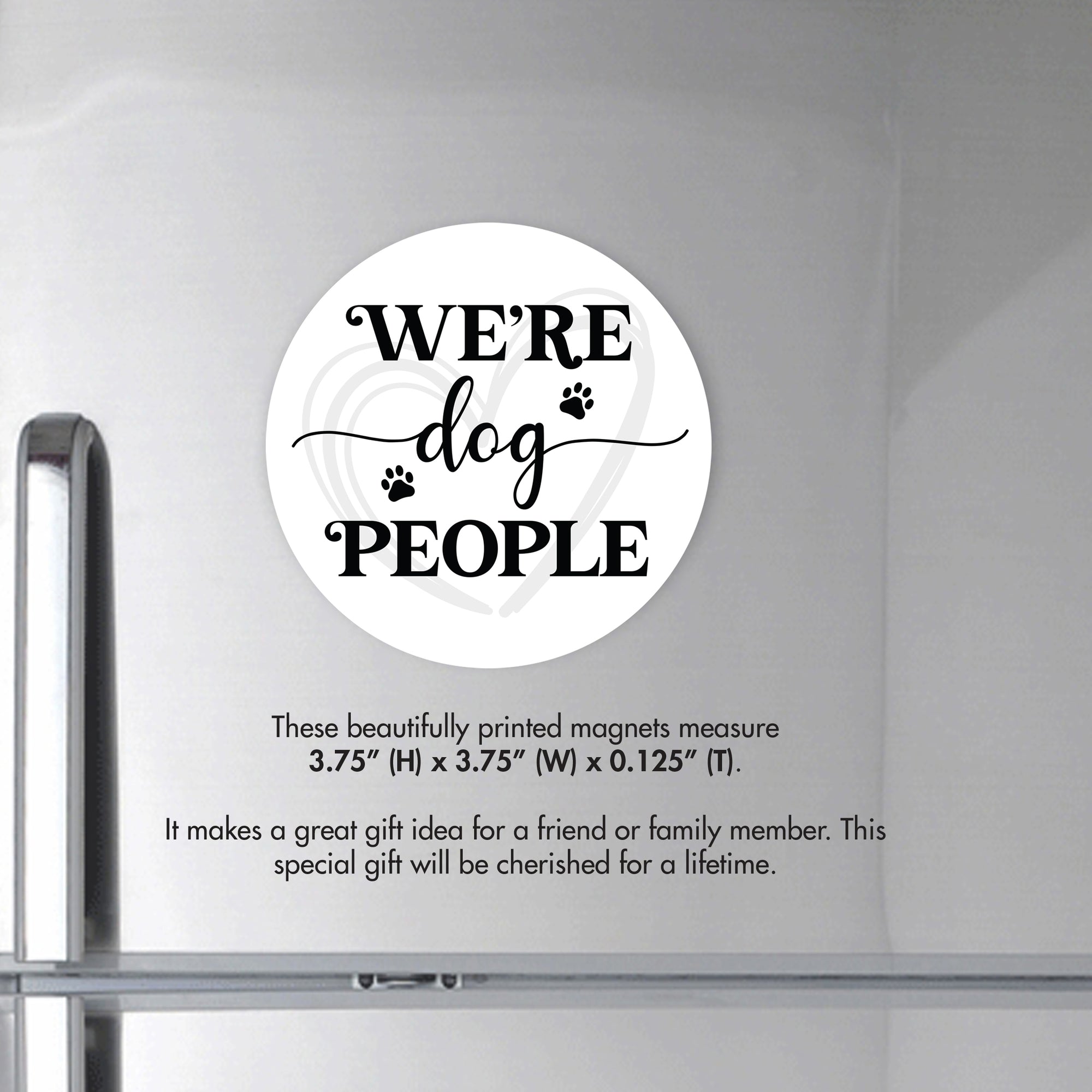 Refrigerator Magnet Perfect Gift Idea For Pet Owners - We’re Dog People