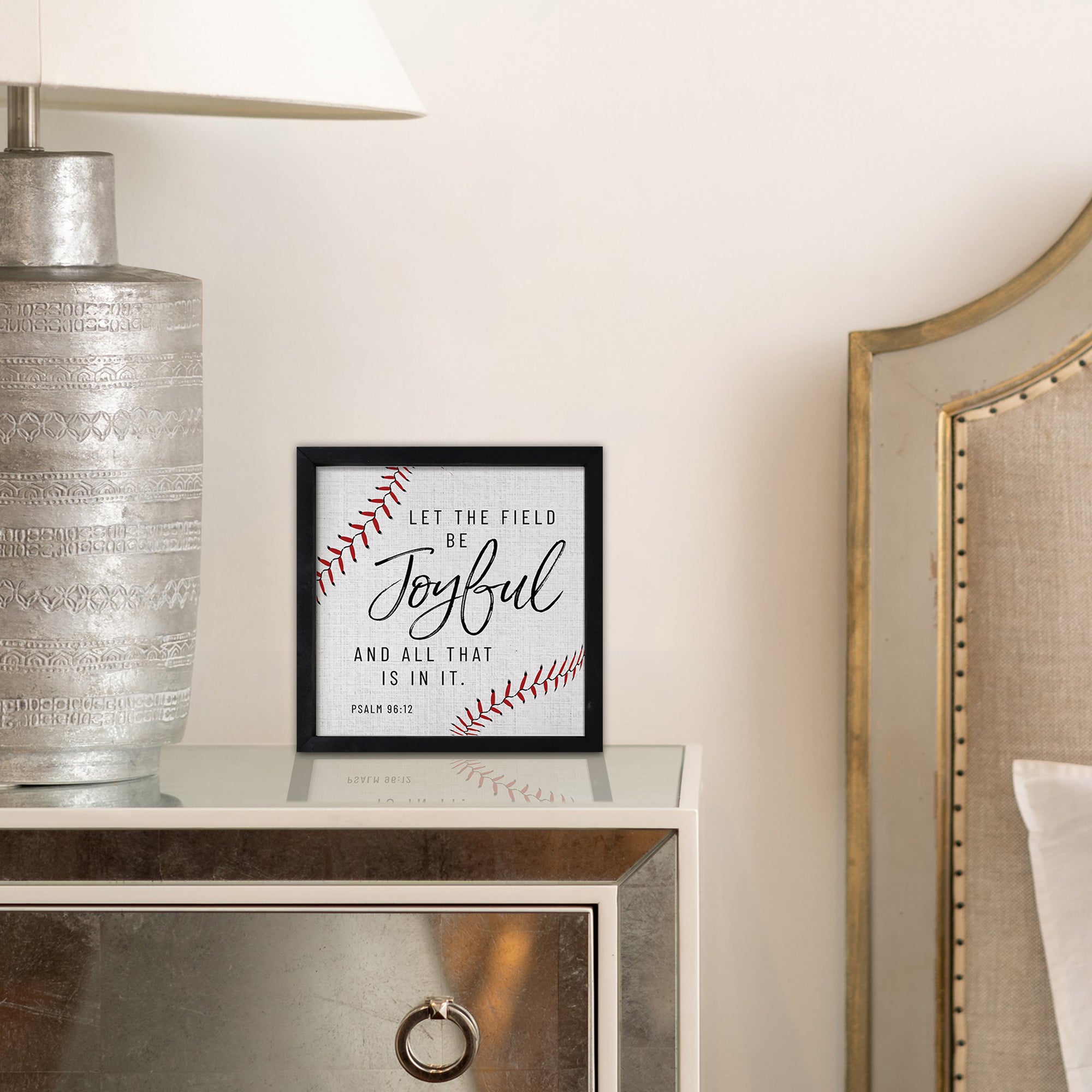 Rustic Wooden Baseball Framed Shadow Box Shelf Decor for sports enthusiasts and home decor lovers.